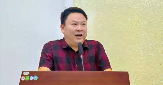 WilliamHill体育校团委书记孔军发表讲话
